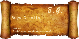 Buga Gizella névjegykártya